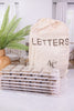 Natural Wooden Letters (Set Of 70) - Whiskey Skies - ADAMS & CO