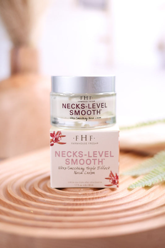 Necks - Level Smooth Ultra Smoothing Triple Effect Neck Cream - Whiskey Skies - FARMHOUSE FRESH