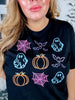 Neon Halloween Graphic T-Shirt - Whiskey Skies - P&PD Wholesale