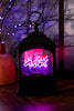 Neon Lighted Halloween Lantern W/ Timer (3 Styles) - Whiskey Skies - GERSON COMPANIES