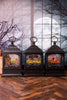 Neon Lighted Halloween Lantern W/ Timer (3 Styles) - Whiskey Skies - GERSON COMPANIES