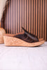 Neon Moon Espresso Crinkle Wedges - Whiskey Skies - CORKYS FOOTWEAR