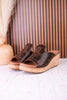 Neon Moon Espresso Crinkle Wedges - Whiskey Skies - CORKYS FOOTWEAR