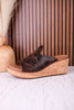 Neon Moon Espresso Crinkle Wedges - Whiskey Skies - CORKYS FOOTWEAR