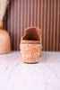 Neon Moon Tan Denim & Rhinestone Wedges - Whiskey Skies - CORKYS FOOTWEAR