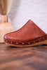 Newbie Bourbon Brown Mules - Whiskey Skies - CORKYS FOOTWEAR