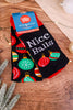 Nice Balls Christmas Ornament Socks - Whiskey Skies - LAVLEY