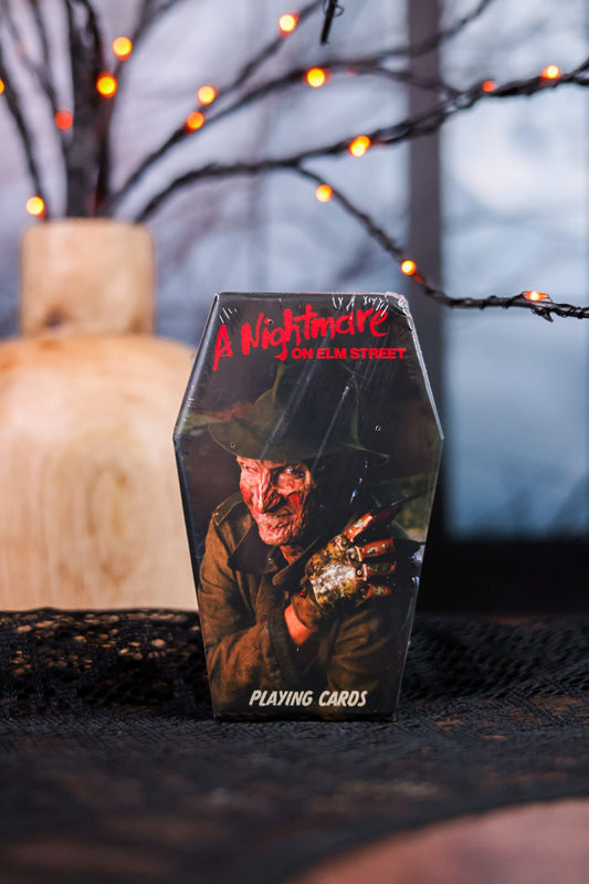 Nightmare on Elm Street Coffin Shaped Playing Cards - Whiskey Skies - NMR