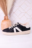 No Chaser Black Lace Up Sneakers - Whiskey Skies - CORKYS FOOTWEAR