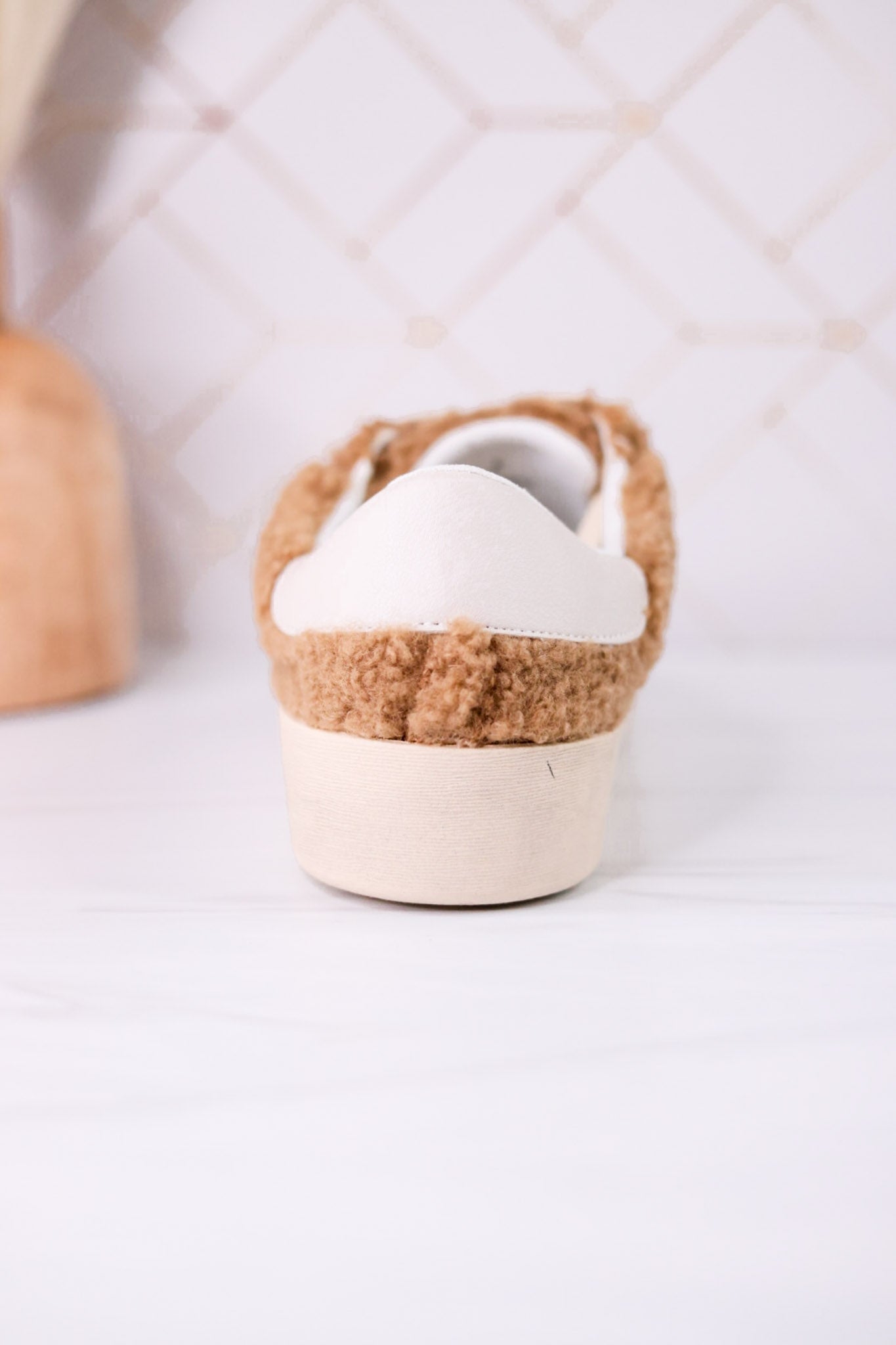 No Chaser Camel Shearling Sneakers - Whiskey Skies - CORKYS FOOTWEAR
