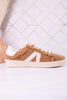 No Chaser Camel Shearling Sneakers - Whiskey Skies - CORKYS FOOTWEAR