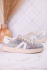 No Chaser Clear Rhinestone Sneakers - Whiskey Skies - CORKYS FOOTWEAR