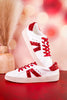 No Chaser Sneakers with Red Sequin Accents - Whiskey Skies - CORKYS FOOTWEAR