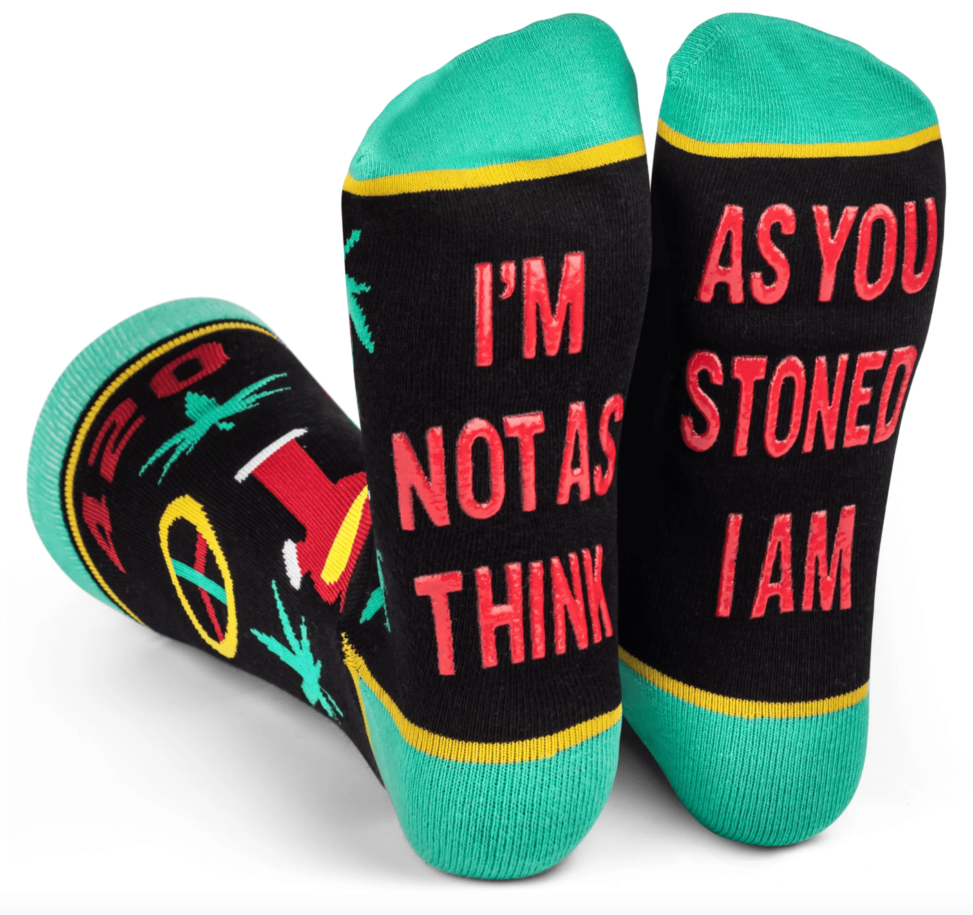 Not as Think as You Stoned I am Socks - Whiskey Skies - LAVLEY