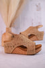 Nude Free Fly Wedge - Whiskey Skies - VERY G