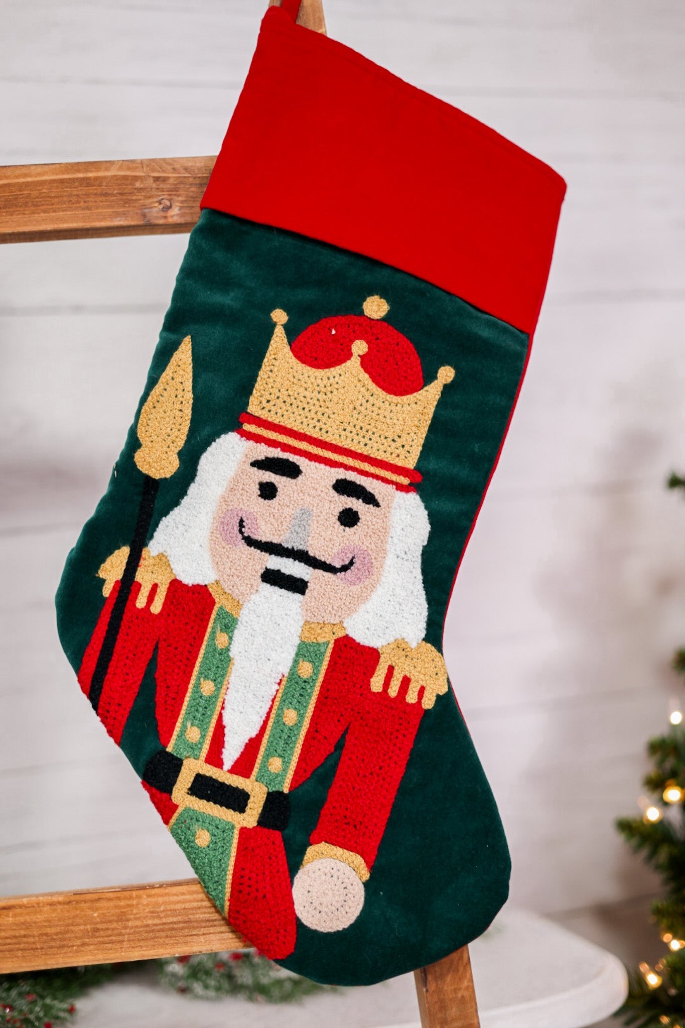 Nutcracker King Stocking - Whiskey Skies - C & F ENTERPRISES