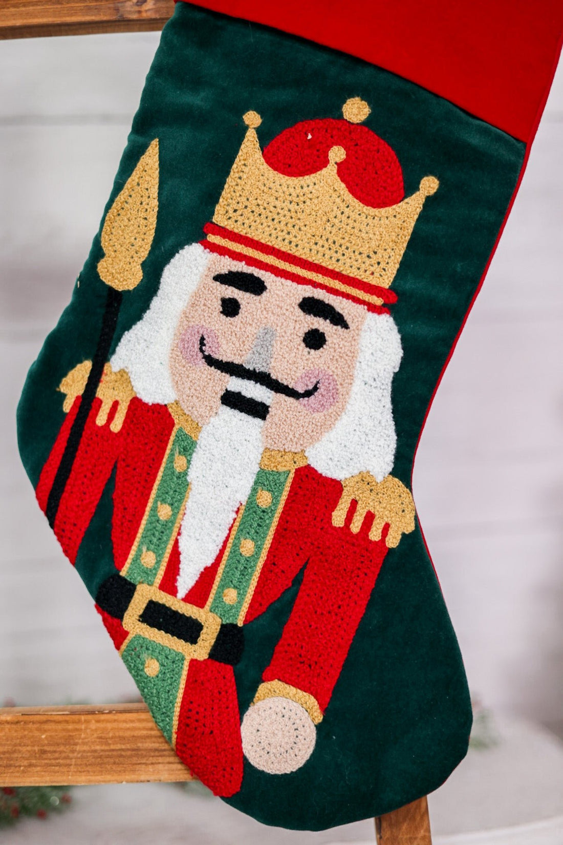 Nutcracker King Stocking - Whiskey Skies - C & F ENTERPRISES