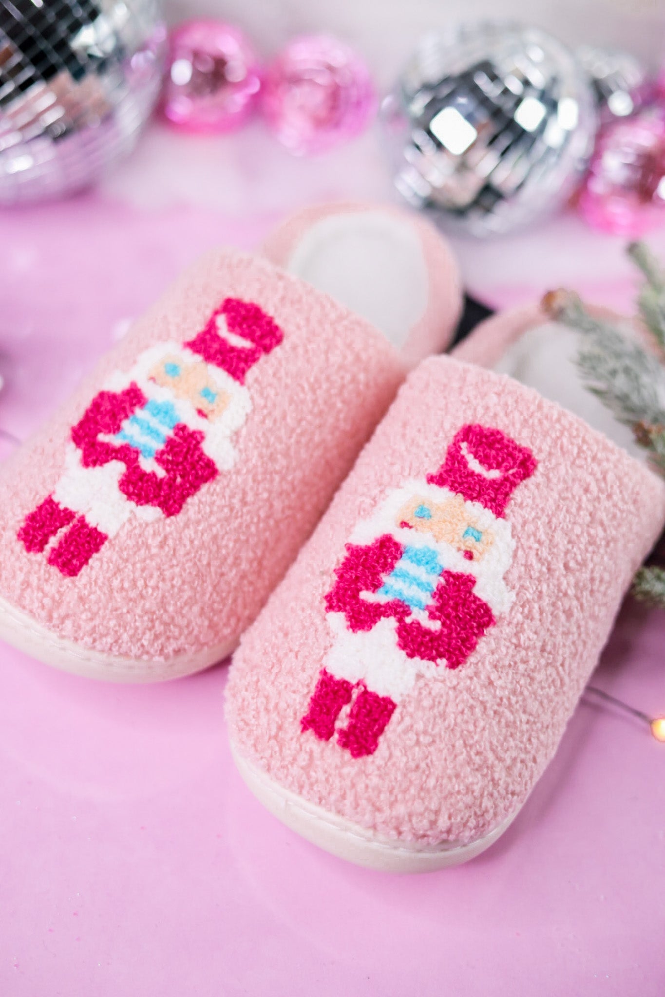 Nutcracker Slippers - Whiskey Skies - LIVING ROYAL