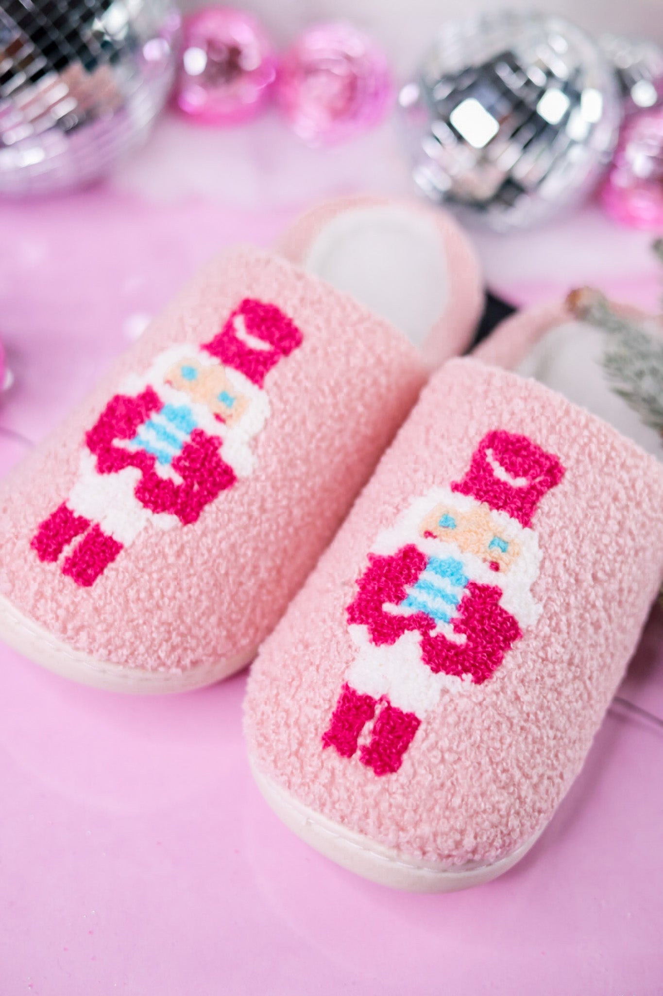 Nutcracker Slippers - Whiskey Skies - LIVING ROYAL