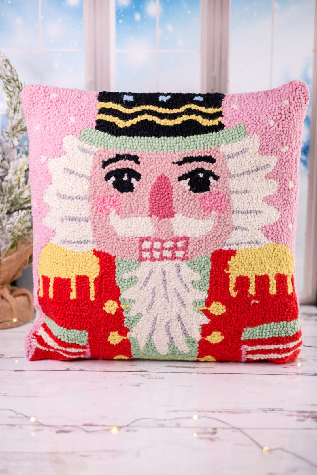 Nutcracker Throw Pillow - Whiskey Skies - PEKING HANDICRAFT