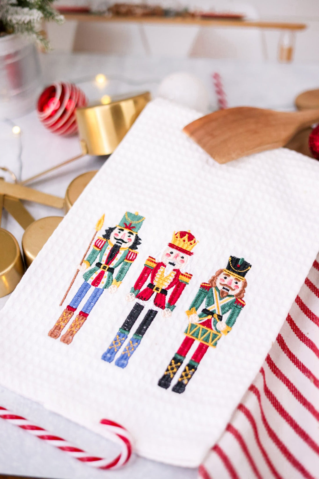 Nutcracker Trio Kitchen Towel - Whiskey Skies - C & F ENTERPRISES