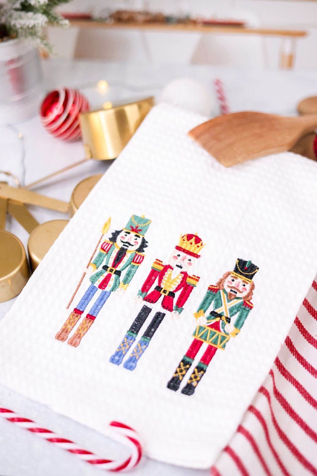 Nutcracker Trio Kitchen Towel - Whiskey Skies - C & F ENTERPRISES