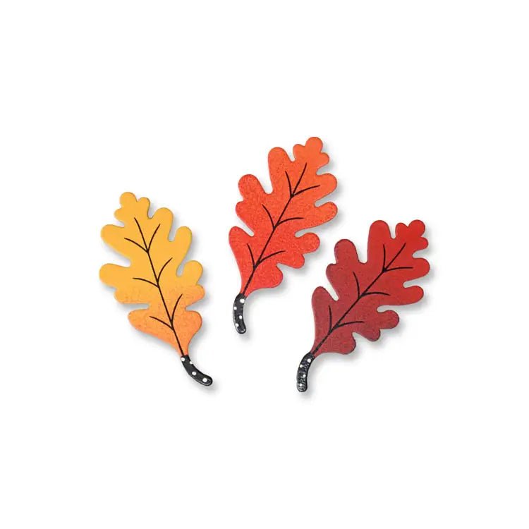 Oak Leaf Magnets - Whiskey Skies - ROEDA STUDIO