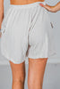 Off White Pull - On Corded Cargo Shorts - Whiskey Skies - BLUMIN