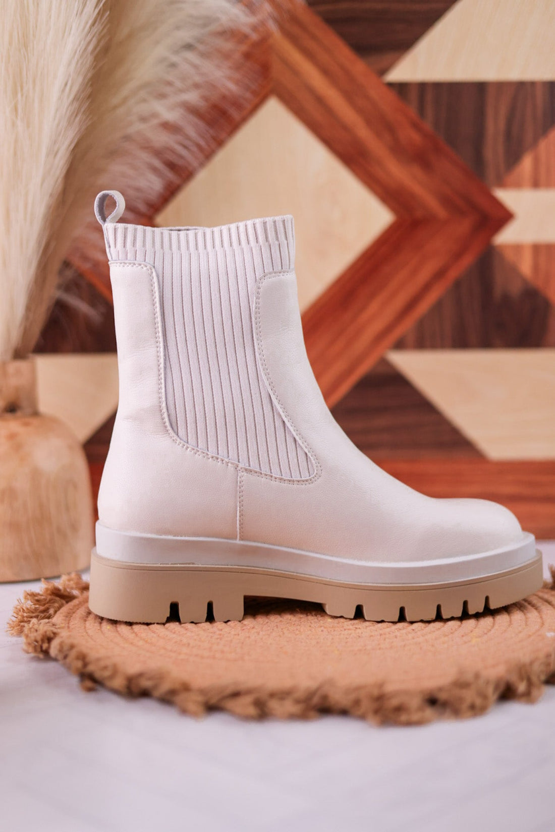 Off White Sock Boot - Whiskey Skies - VINTAGE HAVANA