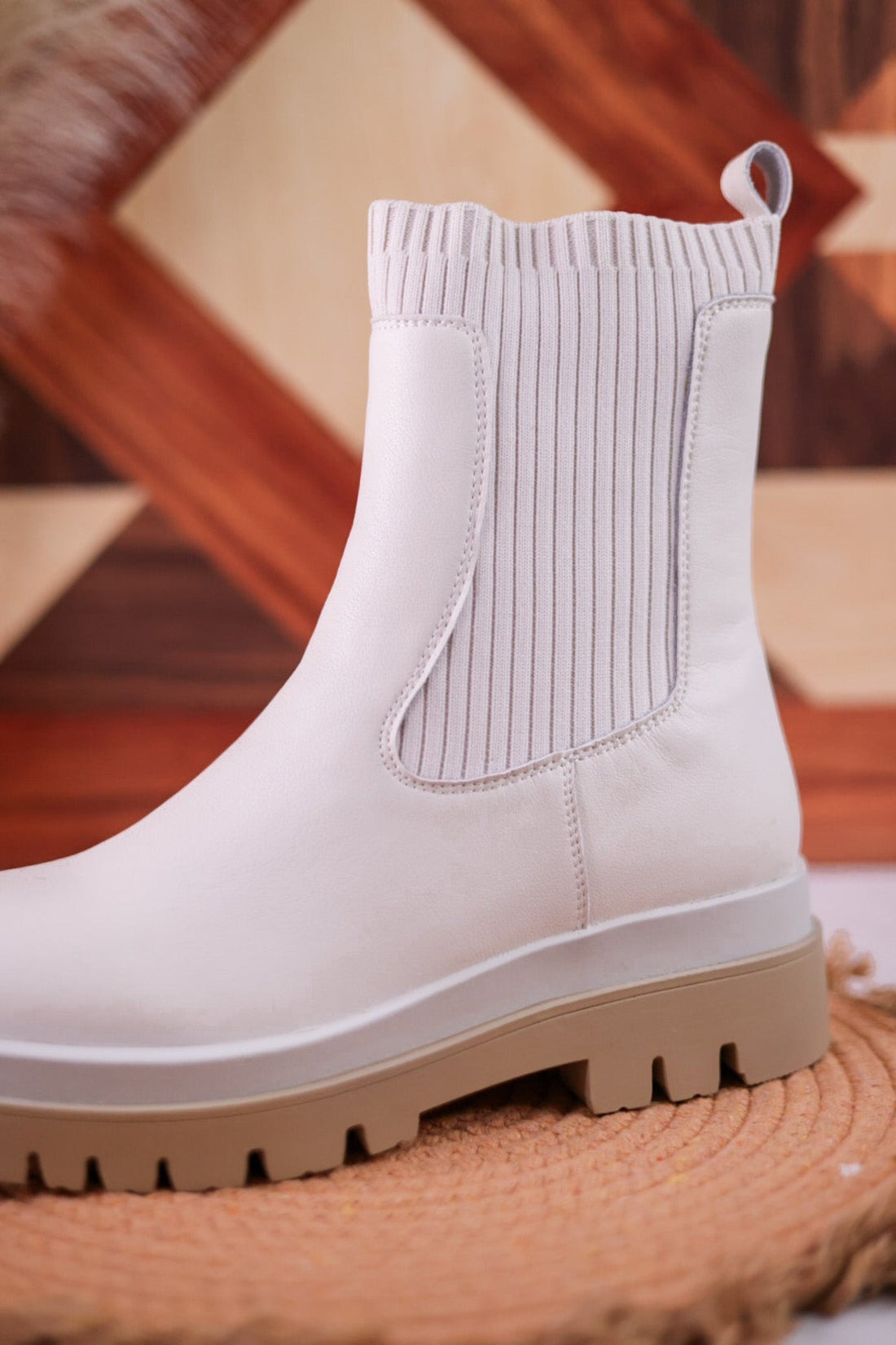 Off White Sock Boot - Whiskey Skies - VINTAGE HAVANA