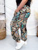 Oh My Paisley Joggers - Whiskey Skies - STERLING KREEK