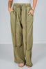 Olive Acid Washed French Terry Sweatpants - Whiskey Skies - ODDI