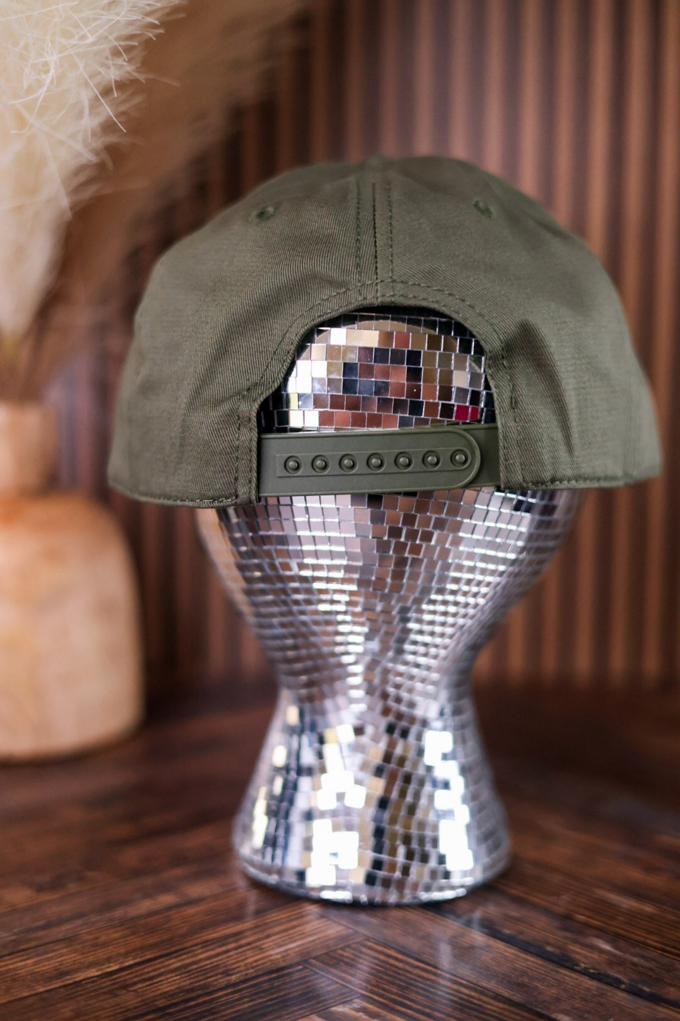 Olive Green Tom Petty Club Captain Hat - Whiskey Skies - AMERICAN NEEDLE