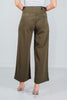 Olive Magic Wide Cropped Pants - Whiskey Skies - DEAR SCARLETT