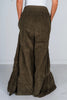 Olive Wide Leg Palazzo Pants - Whiskey Skies - BLUEVELVET