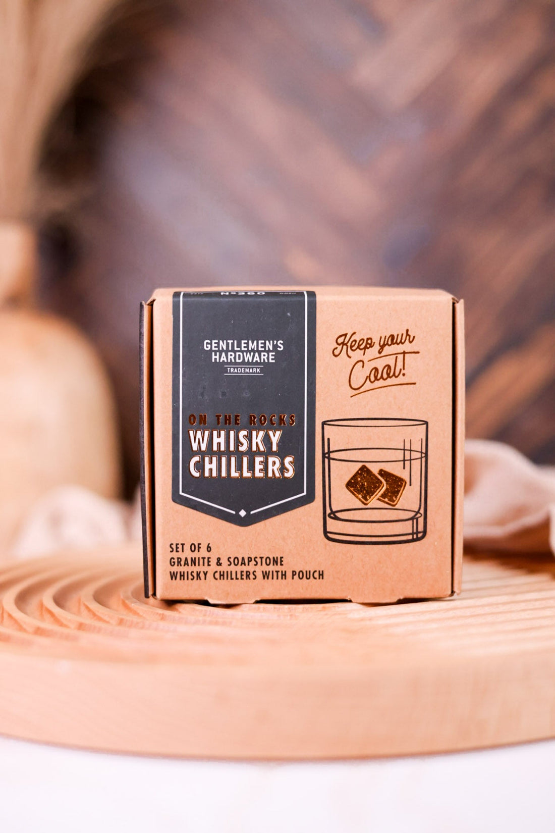 On The Rocks Whiskey Chillers (Set Of Six) - Whiskey Skies - GENTELMEN'S HARDWARE