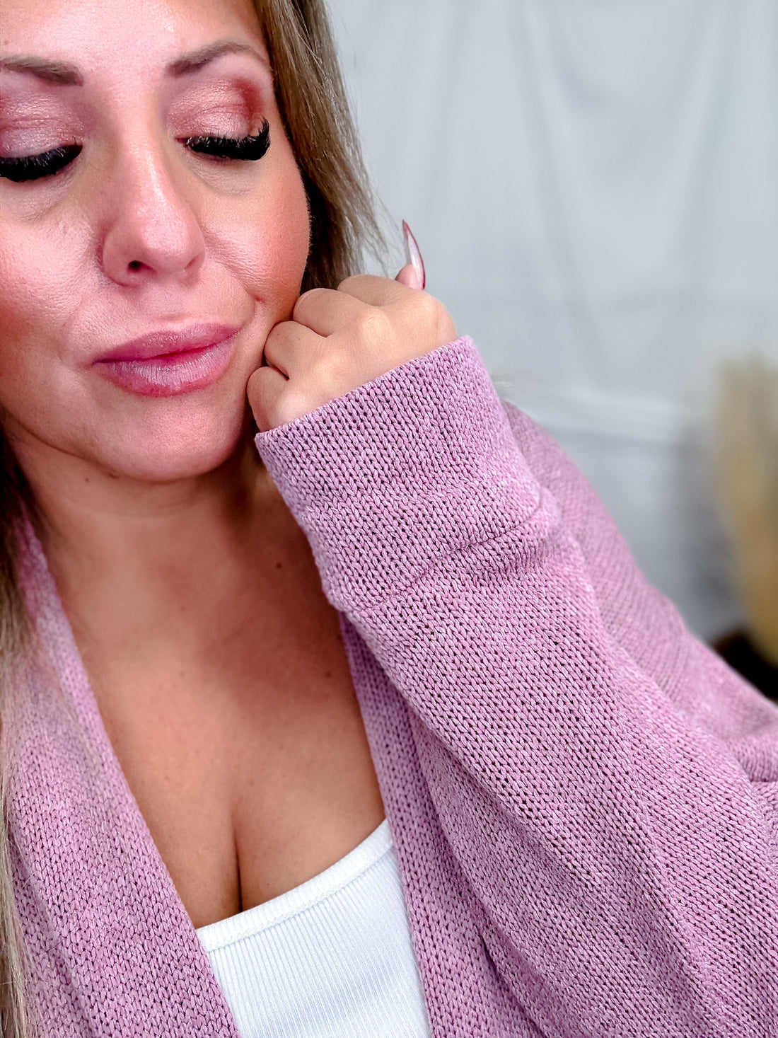 Open Front Lightweight Knit Sweater Cardigan (8 Colors) - Whiskey Skies - DEAR SCARLETT