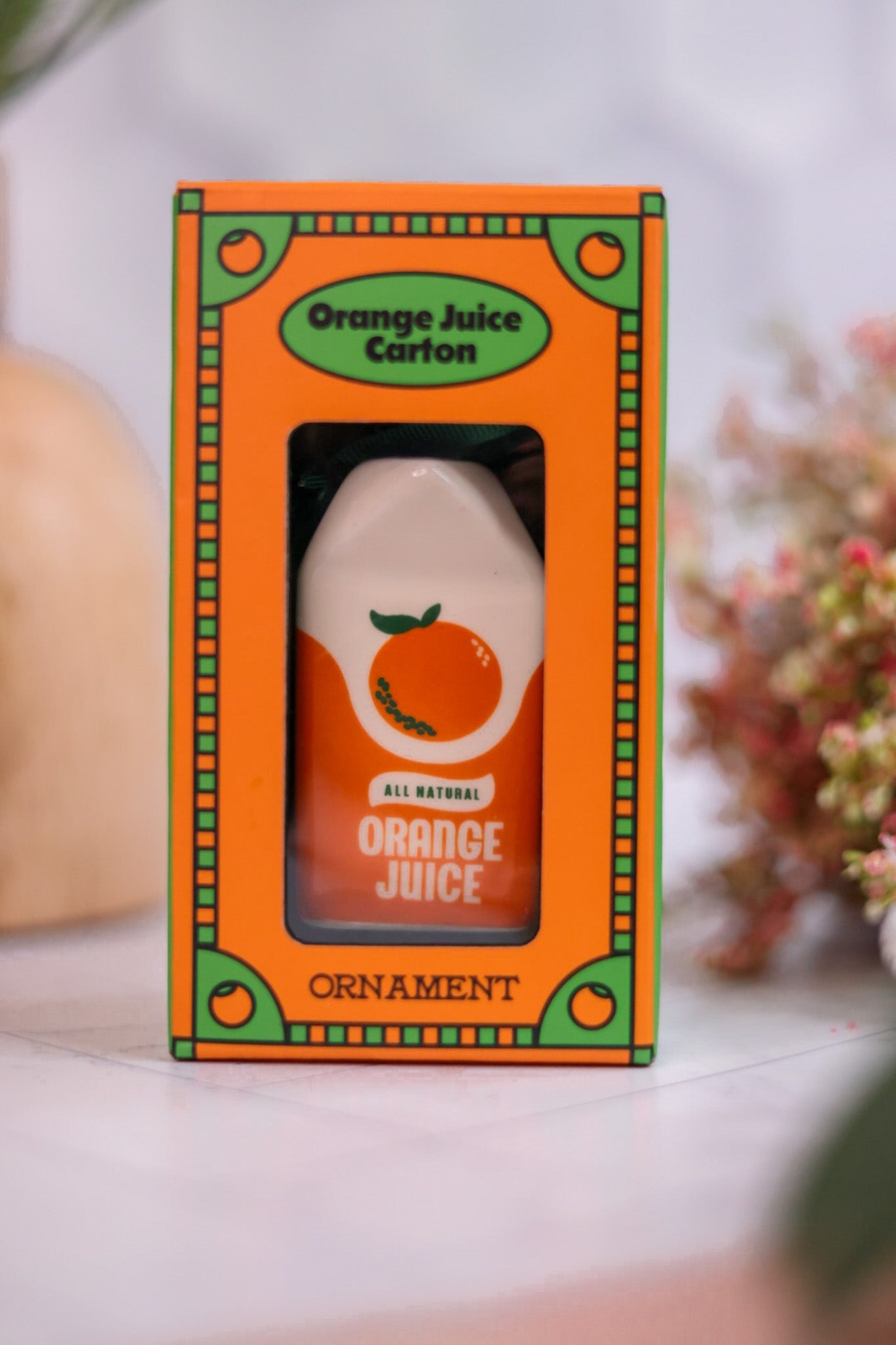 Orange Juice Ceramic Ornament - Whiskey Skies - BAN - DO