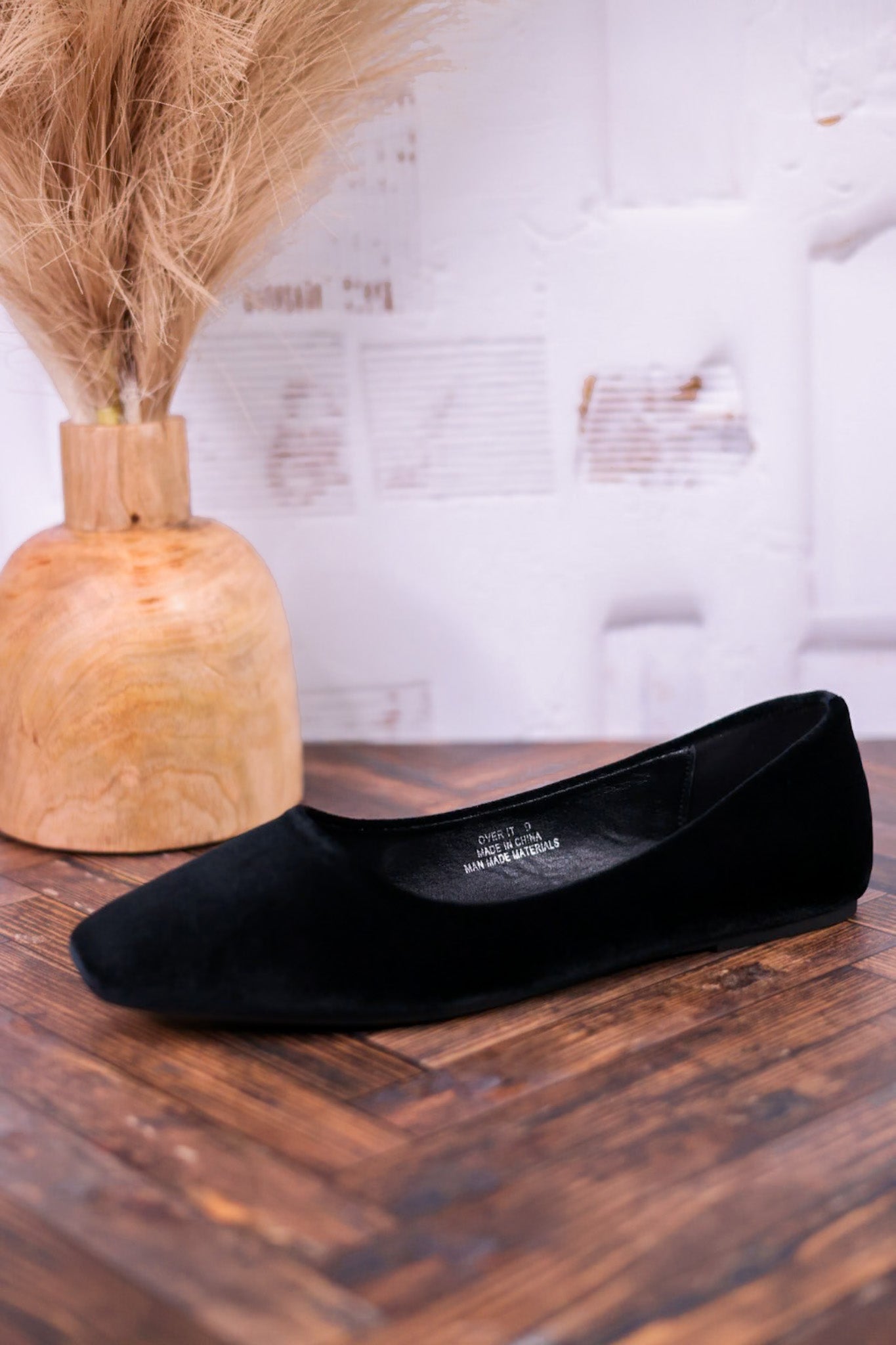 Over It Black Velvet Flats - Whiskey Skies Over It Black Velvet Flats - Whiskey Skies
