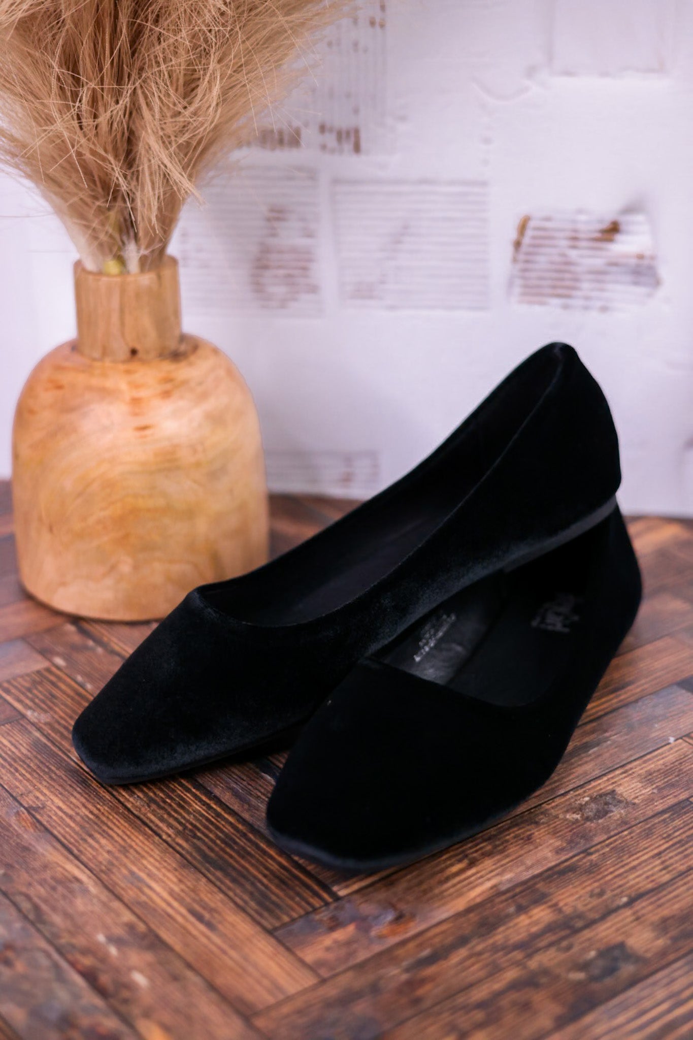Over It Black Velvet Flats Final Sale Over It Black Velvet Flats Final Sale