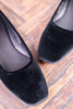 Over It Black Velvet Flats - Whiskey Skies - CORKYS FOOTWEAR