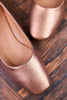 Over It Metallic Bronze Flats - Whiskey Skies - CORKYS FOOTWEAR