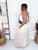 Overall Dress With Denim Top And Chiffon Skirt - Whiskey Skies - DAVI & DANI