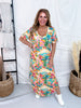 Painted Desert Short Sleeve Maxi Dress - Whiskey Skies - STERLING KREEK