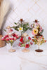 Painted Metal Floral Candle Holders (6 Styles) - Whiskey Skies - 180 DEGREES