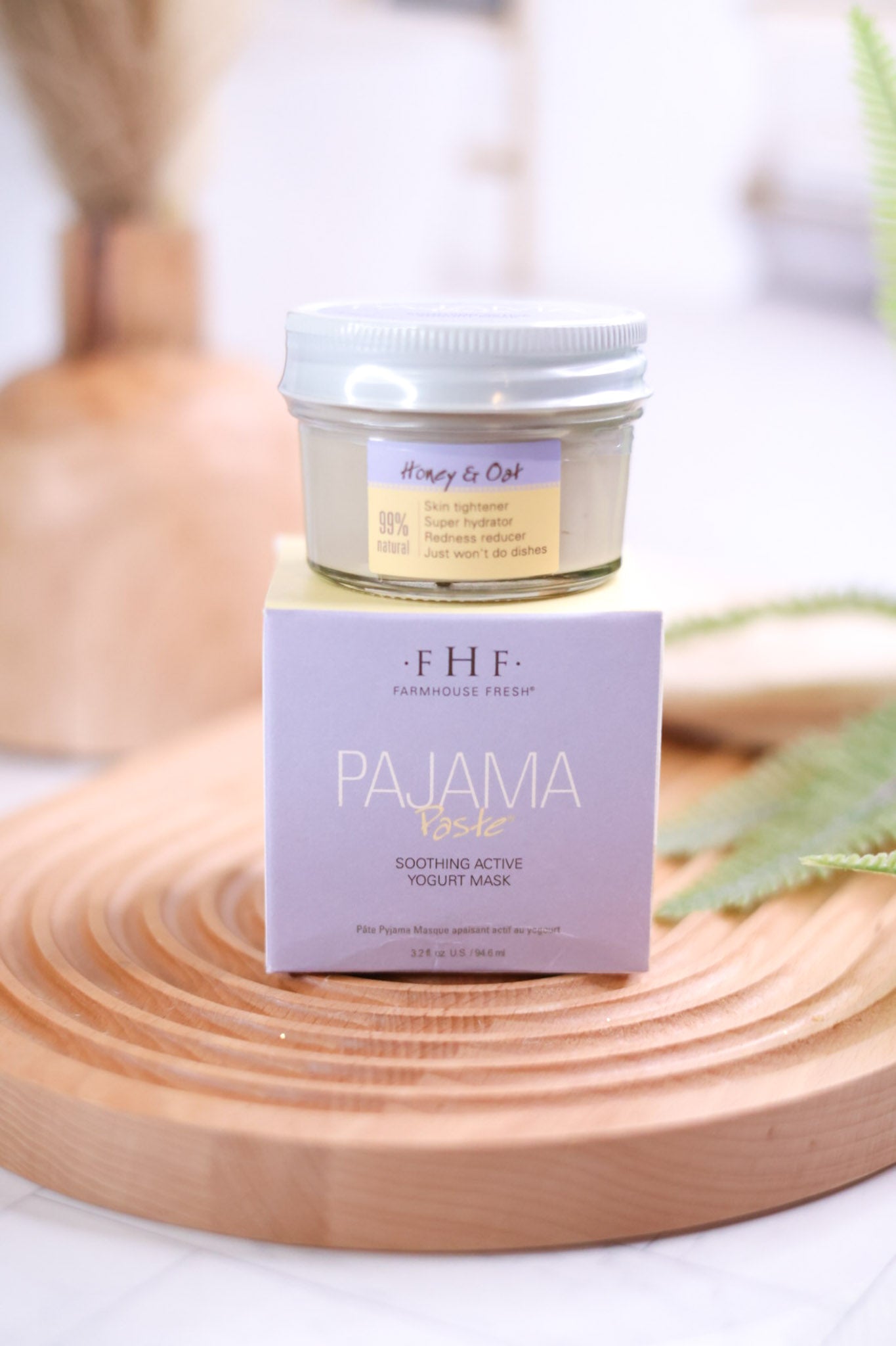 Pajama Paste Active Yogurt Face Mask - Whiskey Skies - FARMHOUSE FRESH