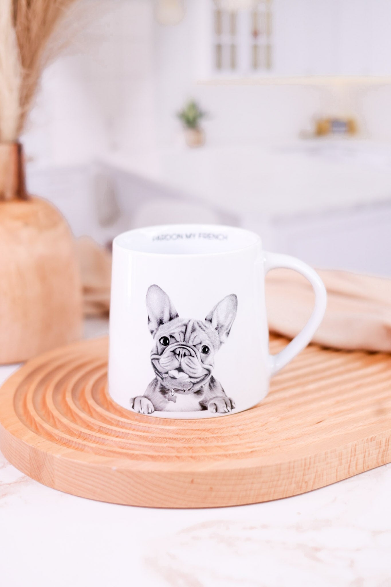 Pardon My French 17oz Ceramic Mug - Whiskey Skies - PAVILION