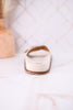 "Passport" Ivory Sandals With Buckle Strap - Whiskey Skies - CORKYS FOOTWEAR
