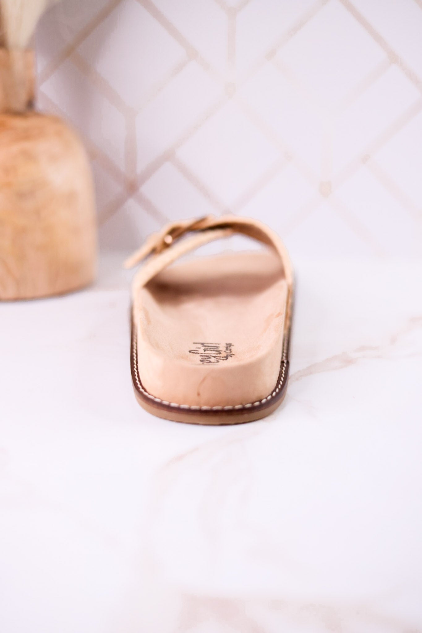 "Passport" Raffia Sandals With Buckle Strap - Whiskey Skies - CORKYS FOOTWEAR
