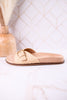 "Passport" Raffia Sandals With Buckle Strap - Whiskey Skies - CORKYS FOOTWEAR